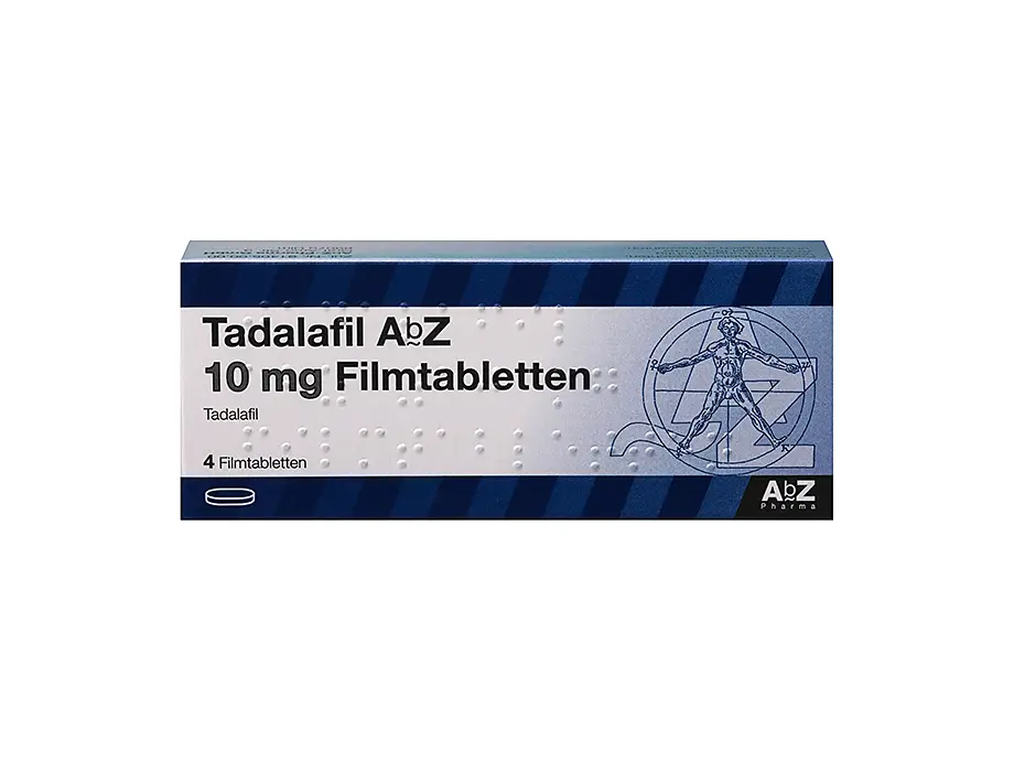 Tadalafil AbZ 10 mg Verpackung