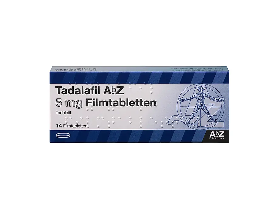Tadalafil AbZ 5 mg Verpackung