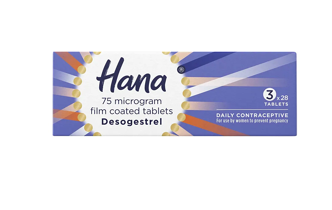 pack fo the over-the-counter mini pill Hana